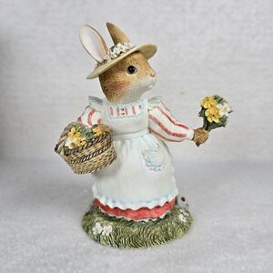 Foxwood Tales Villeroy Boch 1996 Rue's Mum 12 Picnic Foxwood Mom Bunny Rabbit